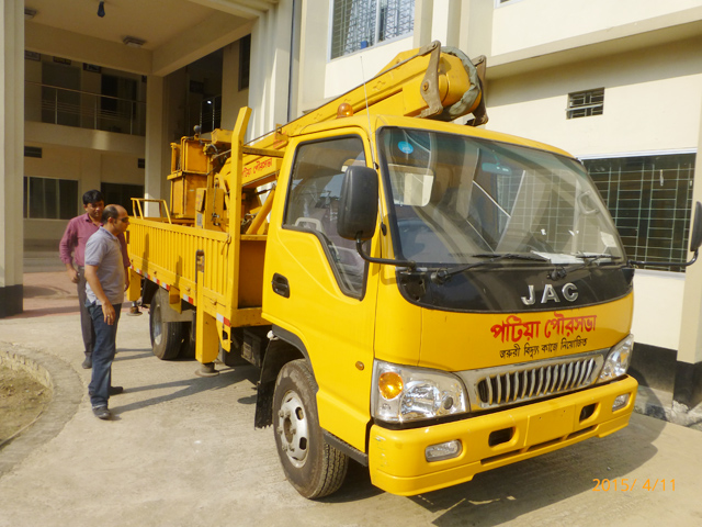 Our Aerial Platform Trucks in Bangladesh 01